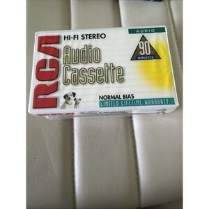 3 - NISP RCA Blank AUDIO CASSETTE normal bias 90 MINUTES Hi-Fi stereo Recording